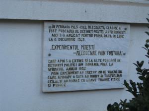 Pitesti_prison_plaque