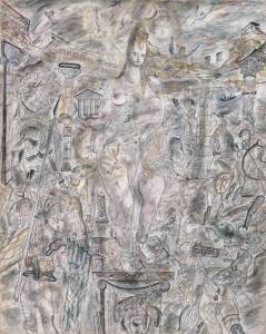 Aphrodite in Aulis 1940-1 David Jones 1895-1974 Purchased 1976 http://www.tate.org.uk/art/work/T02036