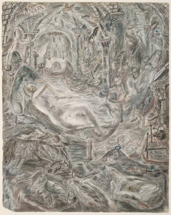 Illustration to the Arthurian Legend: Guenever 1938-40 David Jones 1895-1974 Purchased 1941 http://www.tate.org.uk/art/work/N05315