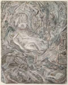 Illustration to the Arthurian Legend: Guenever 1938-40 David Jones 1895-1974 Purchased 1941 http://www.tate.org.uk/art/work/N05315