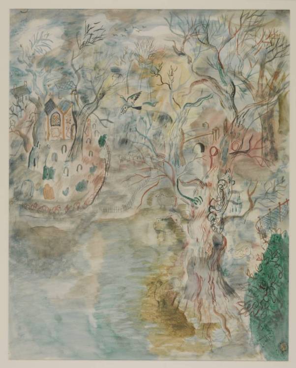 The Chapel in the Park 1932 David Jones 1895-1974 Purchased 1940 http://www.tate.org.uk/art/work/N05054