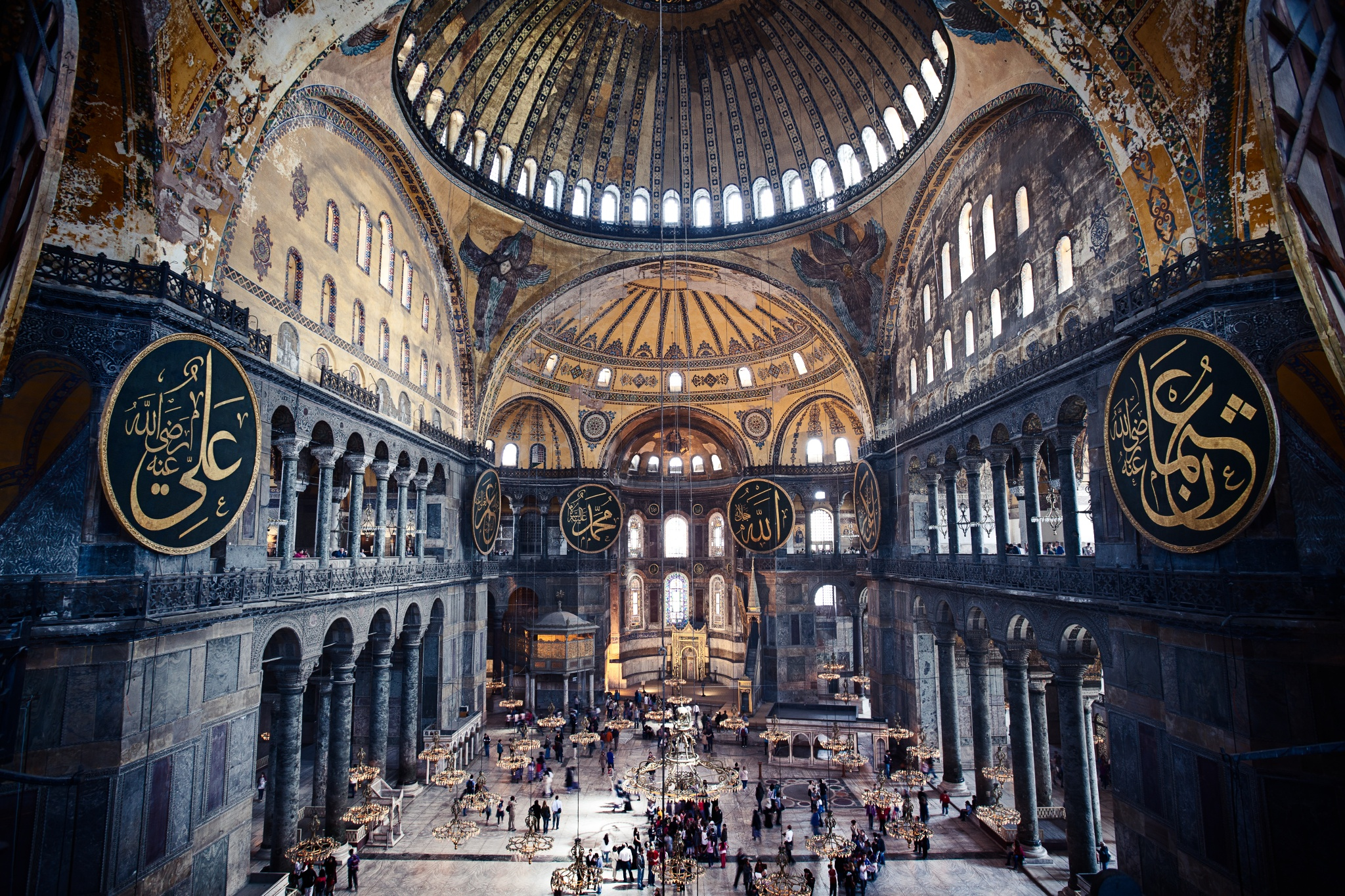 Hagia Sophia Interior (Ayasofya) - Istanbul
