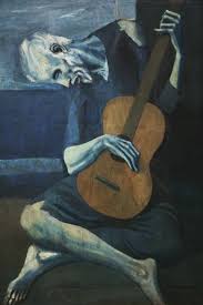 Three Old Age Death Vignettes picasso old guitarist orthodox city hermit