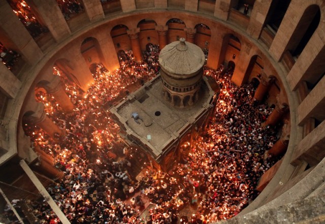 ISRAEL-PALESTINIAN-RELIGION-CHRISTIANITY-ORTHODOX-EASTER