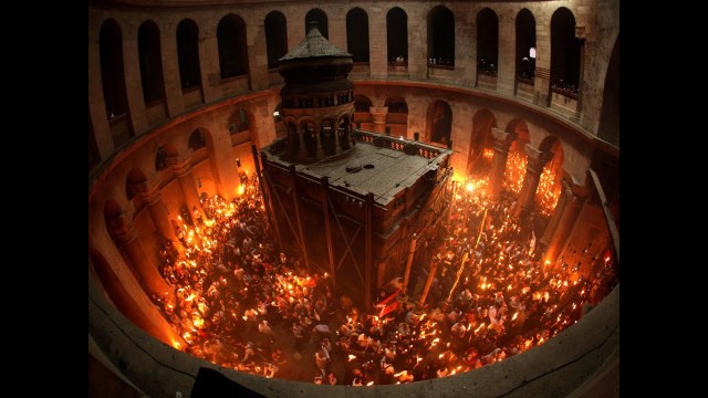 holy sepulchre holy fire