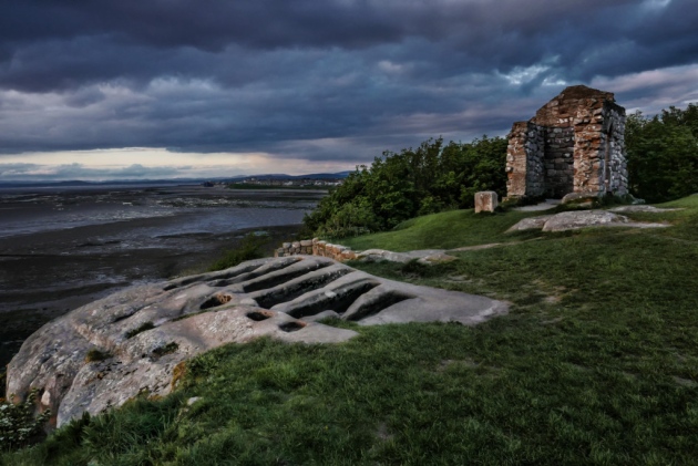 The ruins and rock-hewn graves of St. Patrick’s Chapel, Heysham 2